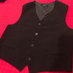 Boys Calvin Klein black xl dress vest 18/20